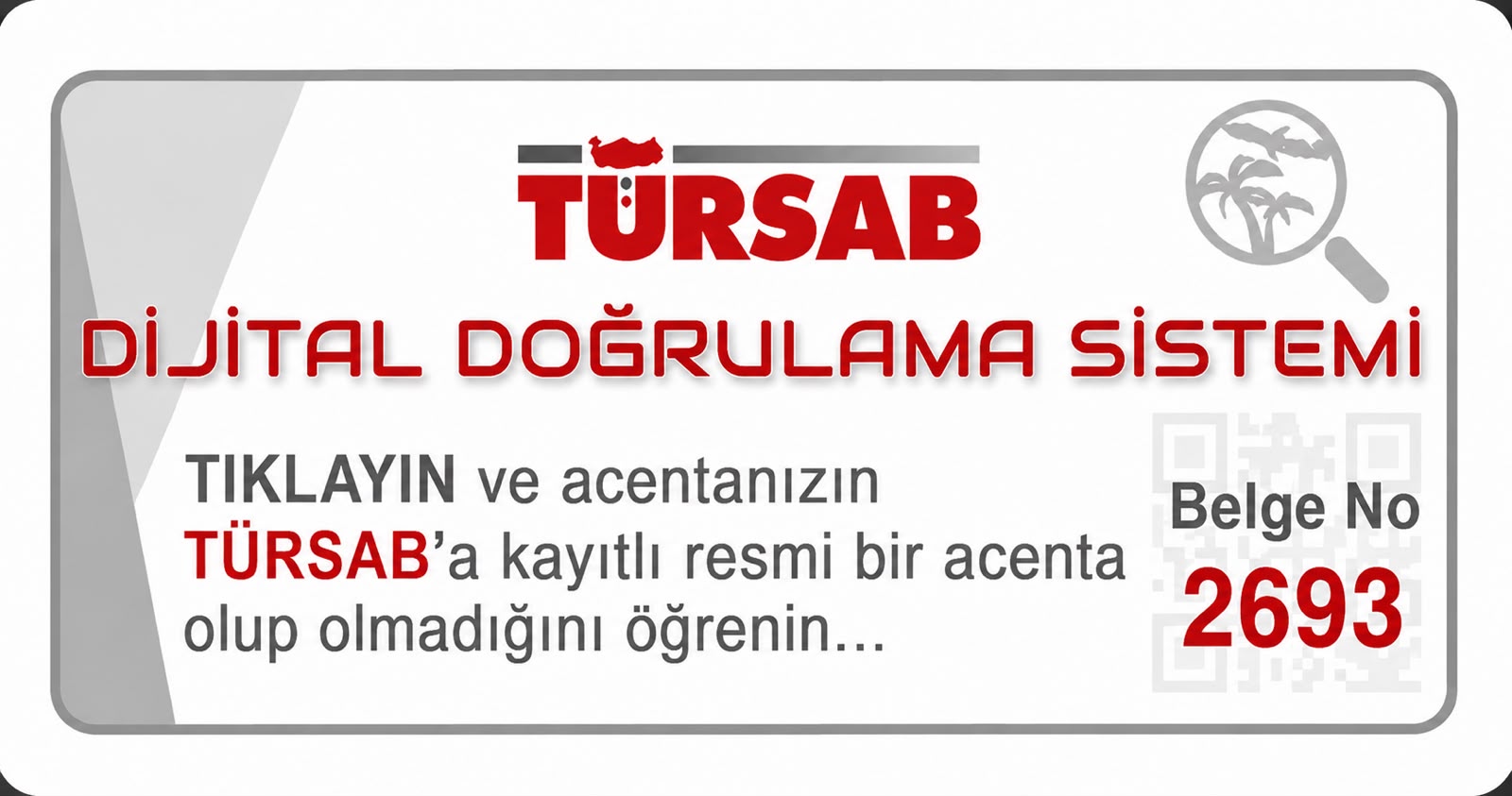 TÜRSAB belge ve doğrulama bağlantısı